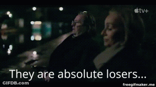 Man And Woman In Car Saying But They Are My Losers GIF