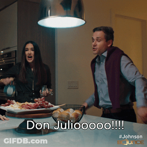 Man And Woman It's Don Julio Time GIF
