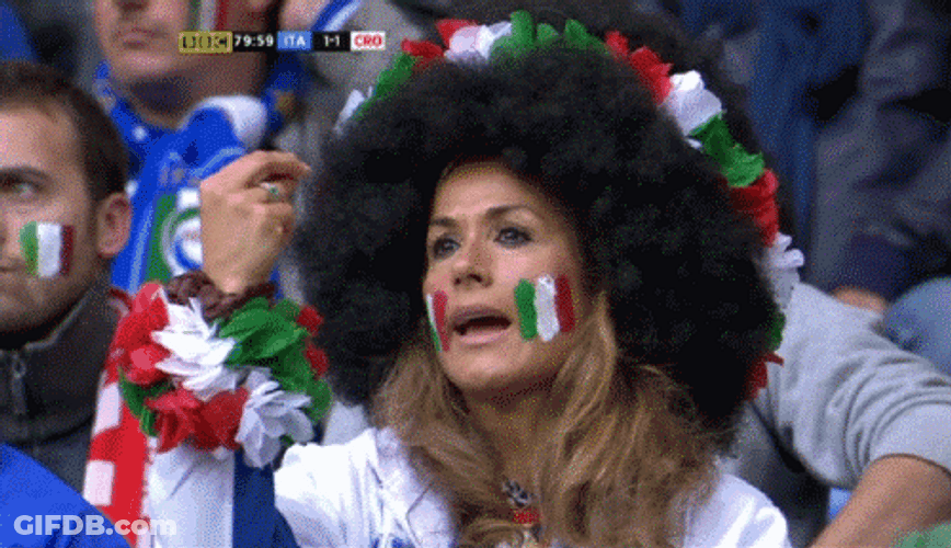 Man And Woman Italian Hand GIF