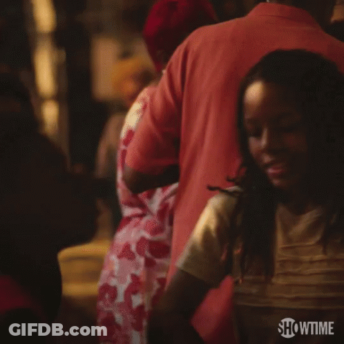 Man And Woman Kissing Blurry Photo Showtime GIF