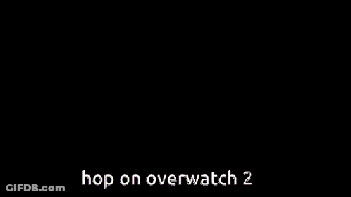 Man And Woman Kissing Hop On Overwatch 2 GIF