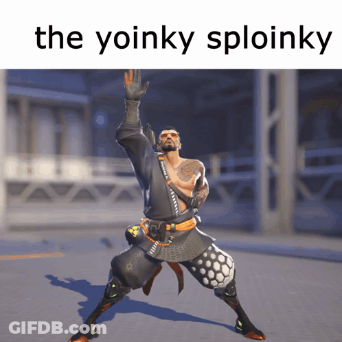 Man And Woman Kissing Hop On Overwatch 2 GIF