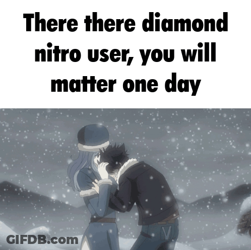 Man And Woman Kissing In Snow GIF