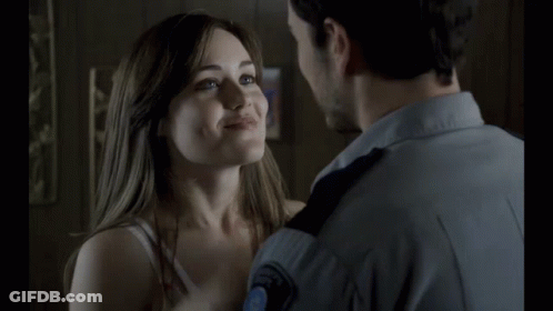 Man And Woman Kissing Mr. Mj N R GIF