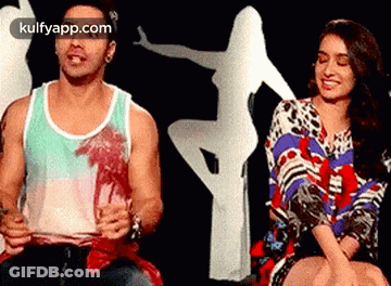 Man And Woman Laughing Together GIF