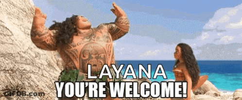 Man And Woman Layana You're Welcome GIF