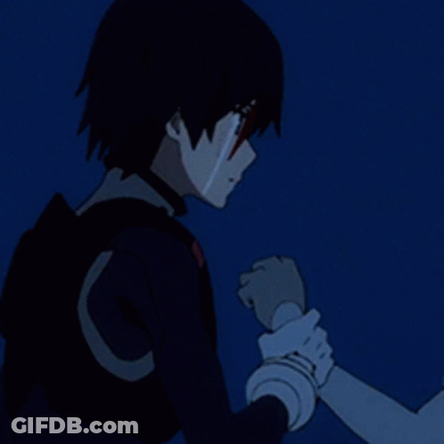 Man And Woman Looking At Each Other Crying GIF