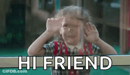 Man And Woman Looking At Each Other GIF