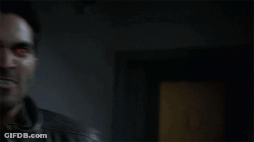 Man And Woman Looking At Each Other Eyes Closed GIF