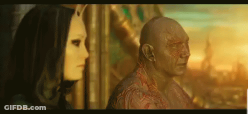 Man And Woman Looking At Each Other GIF