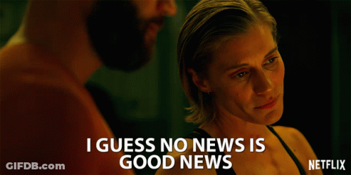 Man And Woman Looking At Each Other Netflix Ad GIF