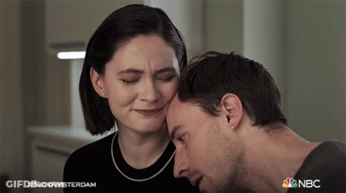 Man And Woman Looking At Each Other New Amsterdam GIF