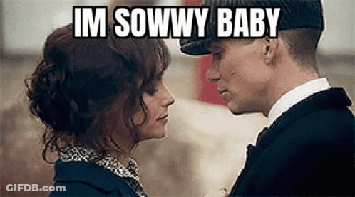 Man And Woman Looking At Each Other GIF