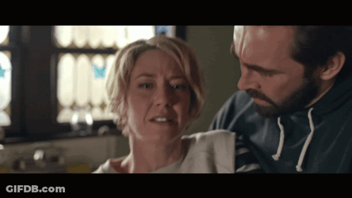 Man And Woman Looking At Stars GIF