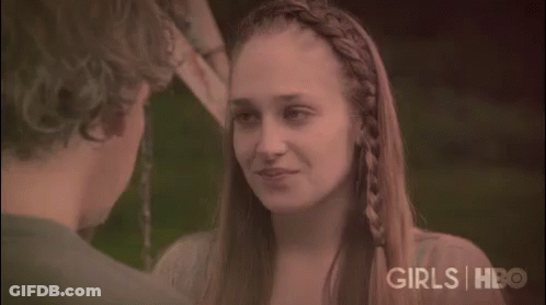Man And Woman Looking Into Each Other's Eyes GIF