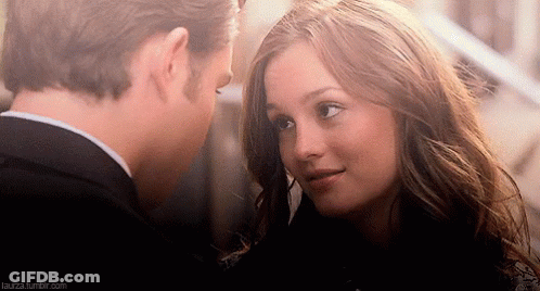 Man And Woman Looking Into Each Other's Eyes GIF