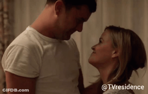 Man And Woman Looking Into Each Other's Eyes @Tvresidence GIF