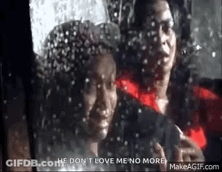 Man And Woman Looking Out Window GIF