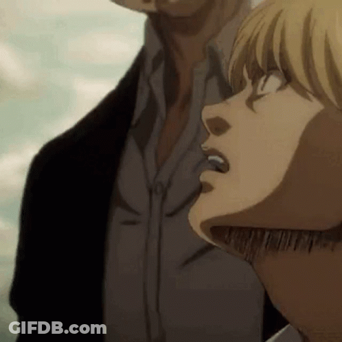 Man And Woman Looking Up GIF