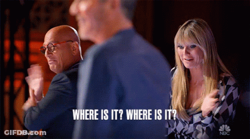 Man And Woman, Man Says Where Is It GIF