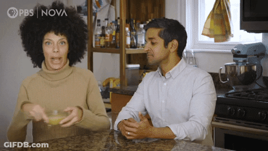 Man And Woman Meltdown Butter GIF