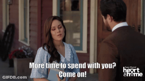 Man And Woman More Time To Spend With You GIF