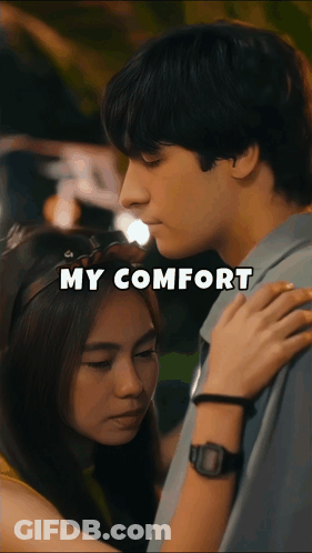 Man And Woman My Comfort GIF