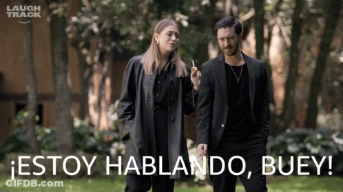 Man And Woman Next To Each Other GIF