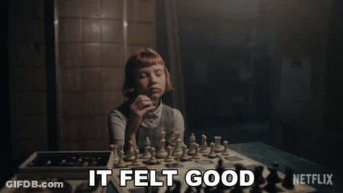 Man And Woman Playing Chess GIF