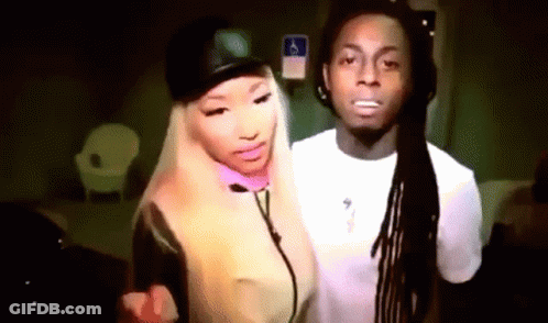 Man And Woman Posing GIF