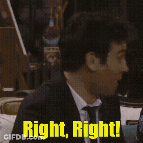 Man And Woman Posing Suits College Tour GIF