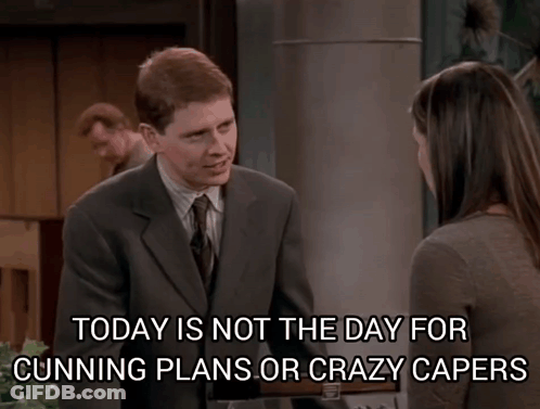 Man And Woman Say Today Not The Day GIF