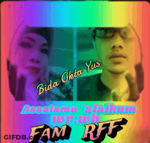 Man And Woman Saying Fam Rff GIF