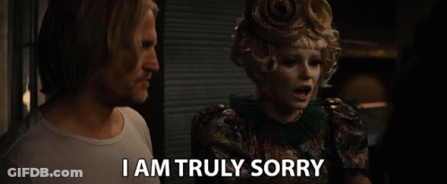 Man And Woman Saying I Am Truly Sorry GIF