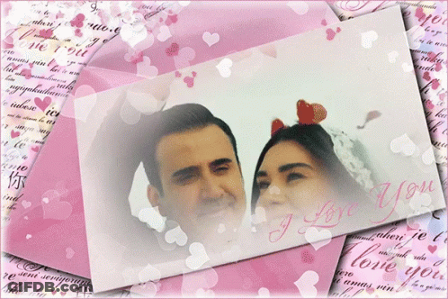 Man And Woman Saying I Love You GIF