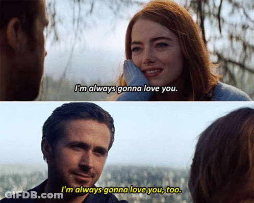 Man And Woman Saying I'm Always Gonna Love You GIF