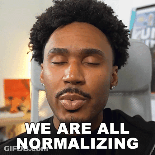 Man And Woman Saying No Not Together We Are Just Friends GIF