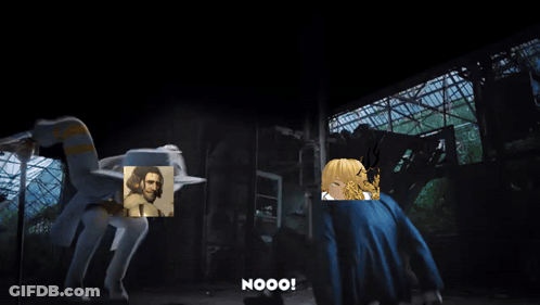 Man And Woman Saying Nooo GIF