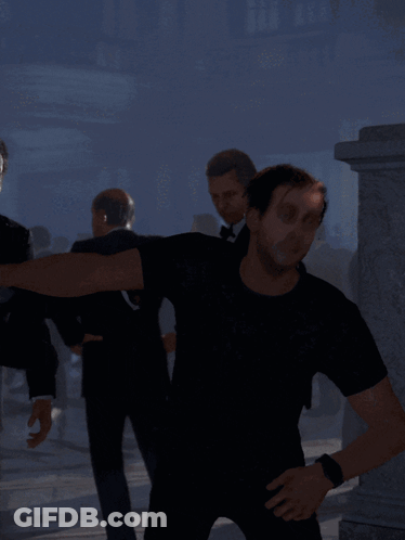 Man And Woman Saying Stop It Babe GIF