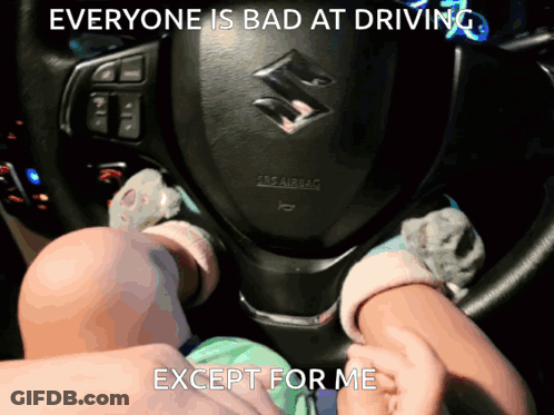 Man And Woman Screaming In Car GIF