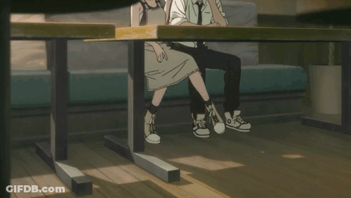 Man And Woman Sitting Together In Room GIF