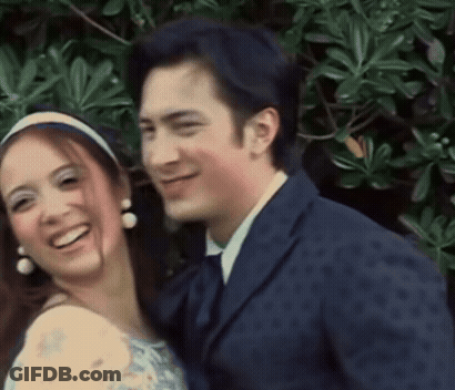 Man And Woman Smiling GIF