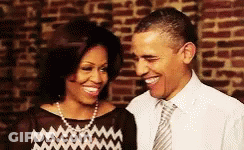 Man And Woman Smiling At Each Other GIF