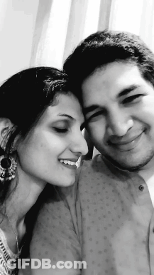 Man And Woman Smiling GIF