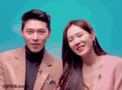Man And Woman Smiling Together GIF