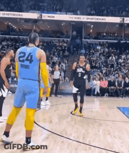 Man And Woman Standing Back To Back GIF