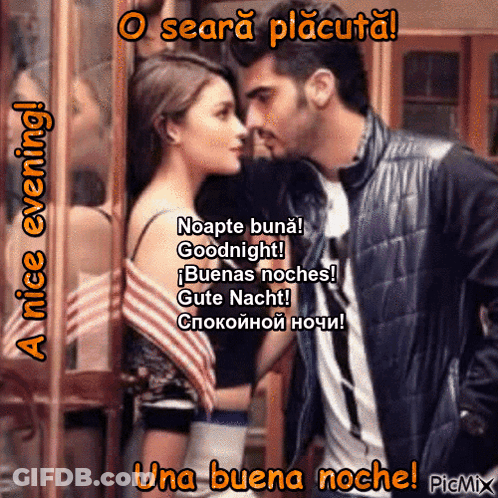 Man And Woman Standing By Window GIF