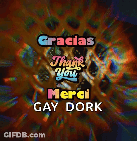 Man And Woman Standing In Room Saying You're My Favorite Dork GIF