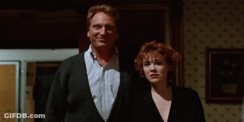 Man And Woman Standing In Room GIF