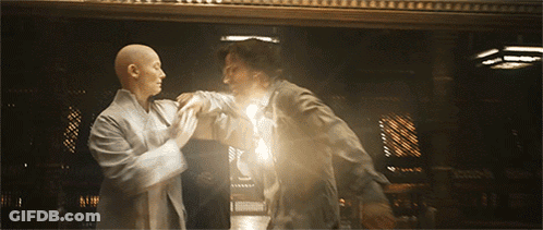 Man And Woman Standing Next To Each Other GIF